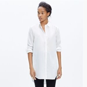 Madewell Classic Cream Shirt
